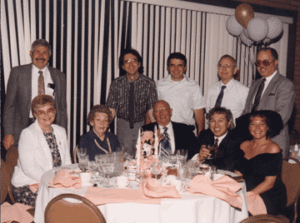 D-Waynes Wedding Guy and Betty Barlow, Larry Jensen, Bill Redmond, Al Patterson, Rod Thompson, Phil and Julie Porter, Fred and Judy Hill
