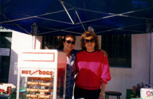 Grill Chefs: Judy Hill and Joanne Orazetii … ANYBODY WANT HOT DOG … THEY'RE FREE!